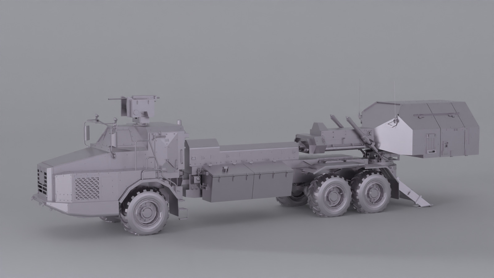 Swedish Archer Artillery on Volvo A30 chassis